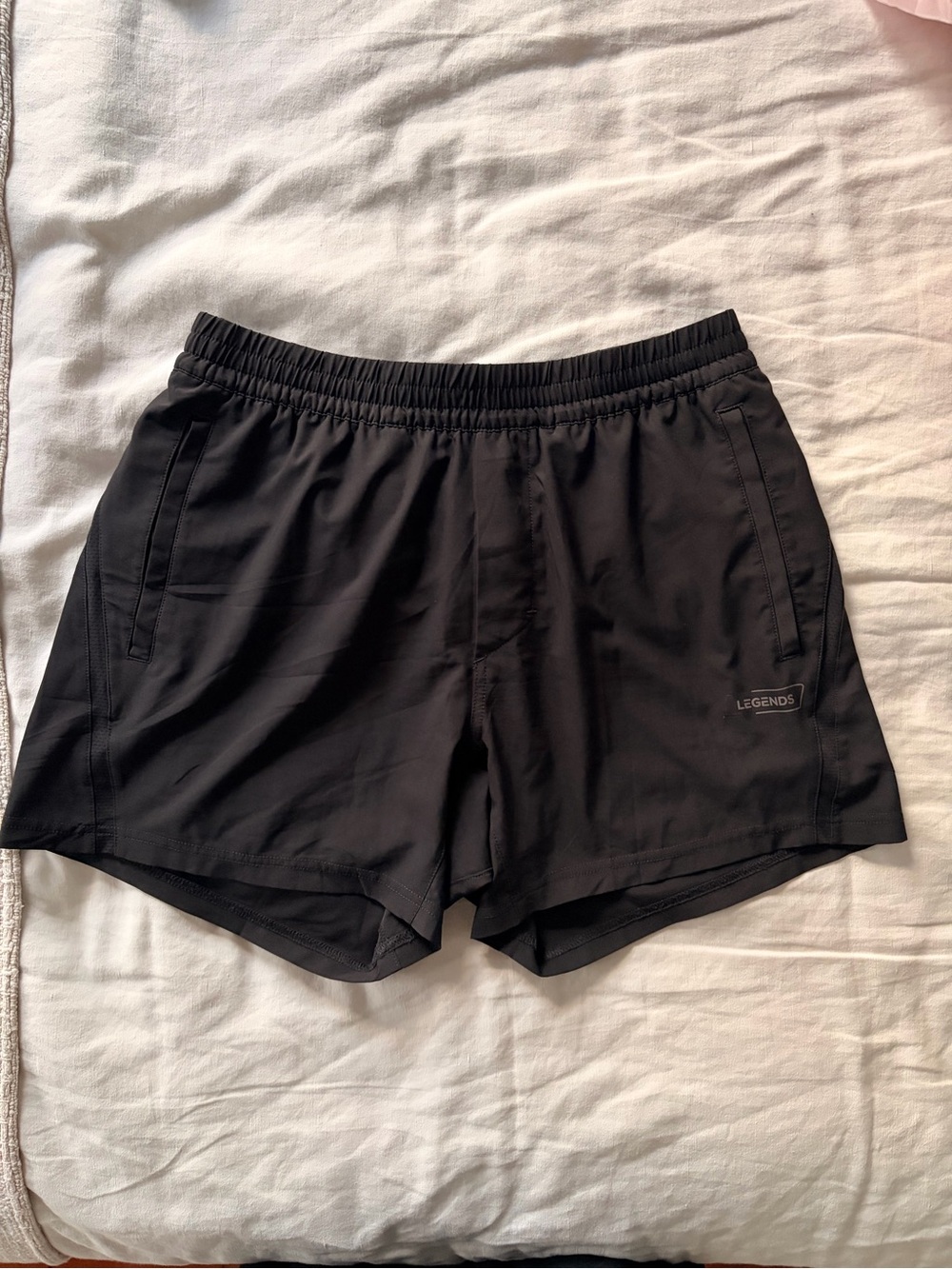 LEGENDS Men's 5” Bishop Shorts - Black